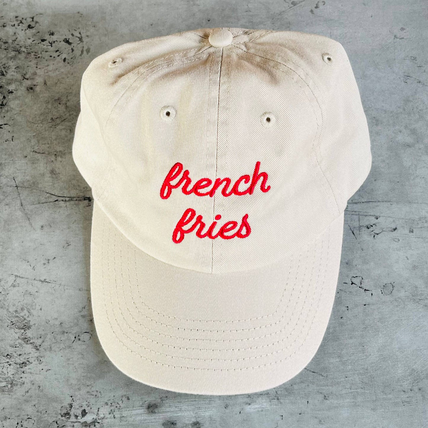French Fries Dad Cap