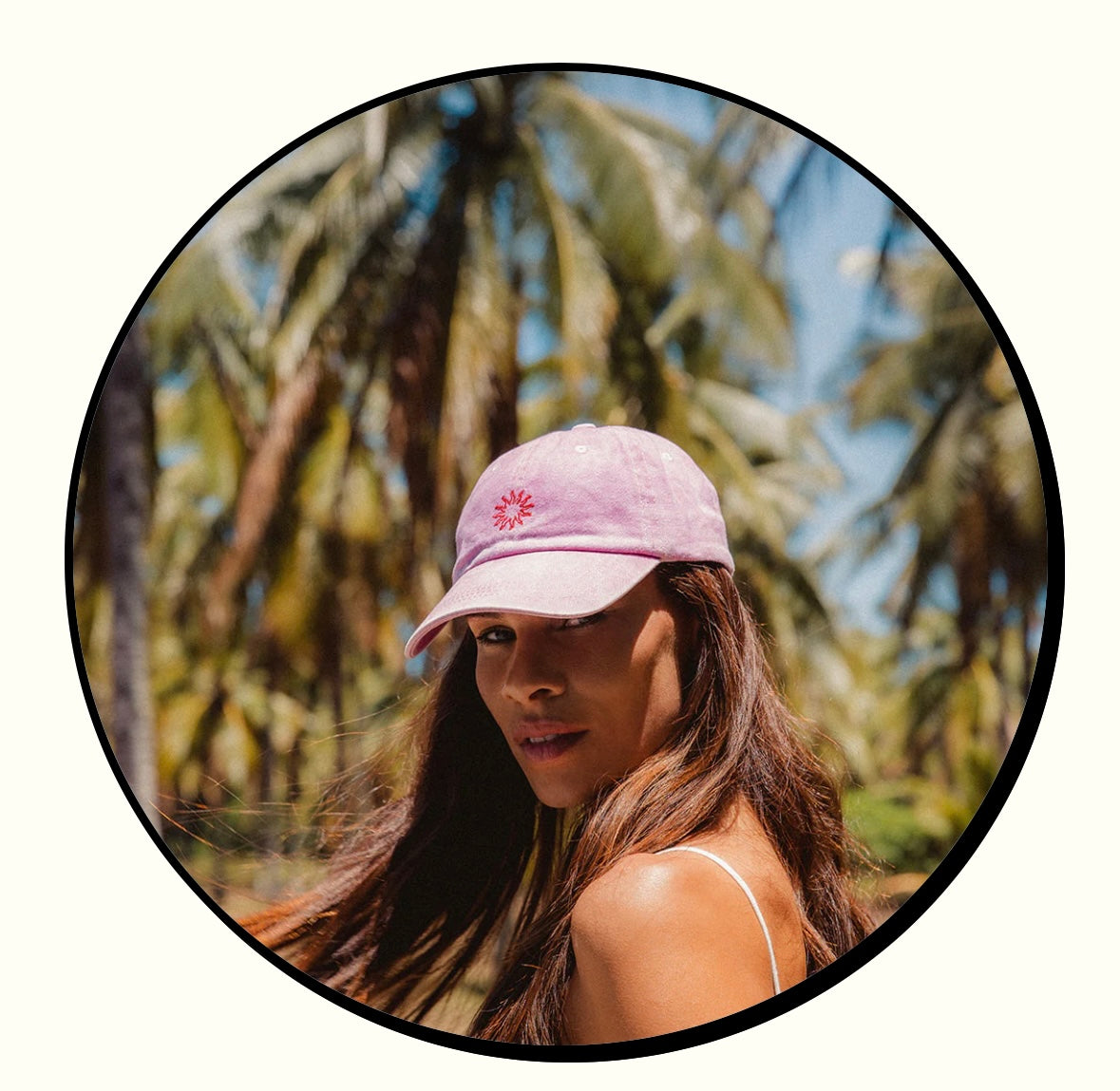 Forget Me Not Cap - Blush
